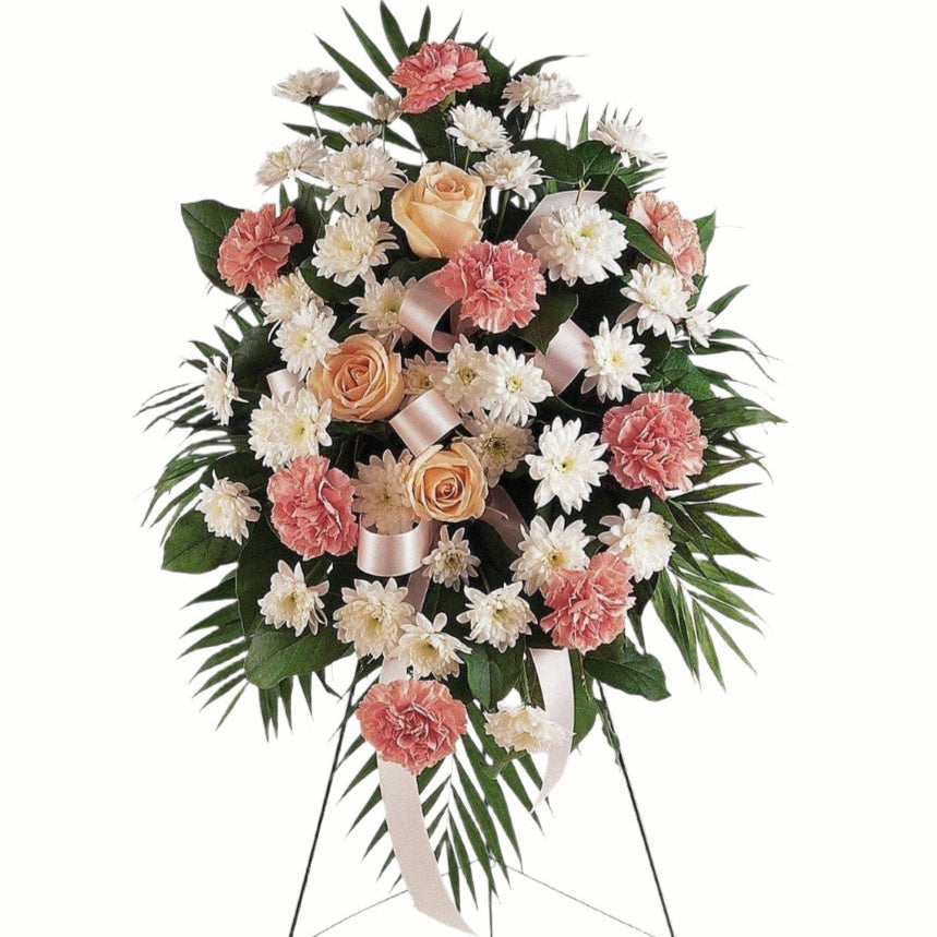 The Importance of Standing Sprays and Wreaths in Funerals