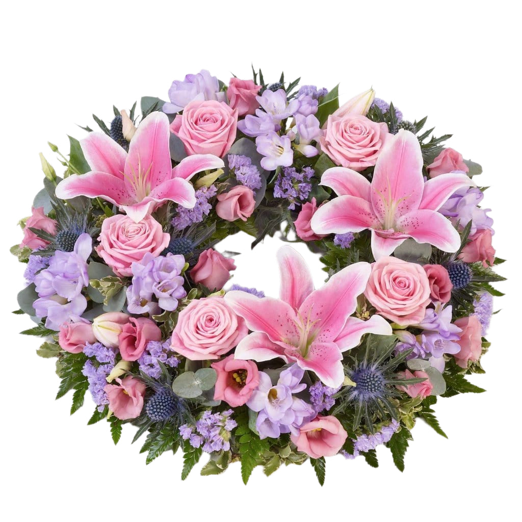 Wreath (Pink & Lilac)