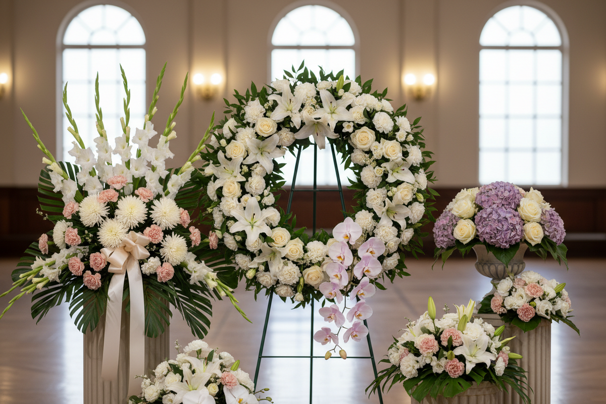 The Meaning Behind Popular Funeral Flowers and Arrangements in Toronto