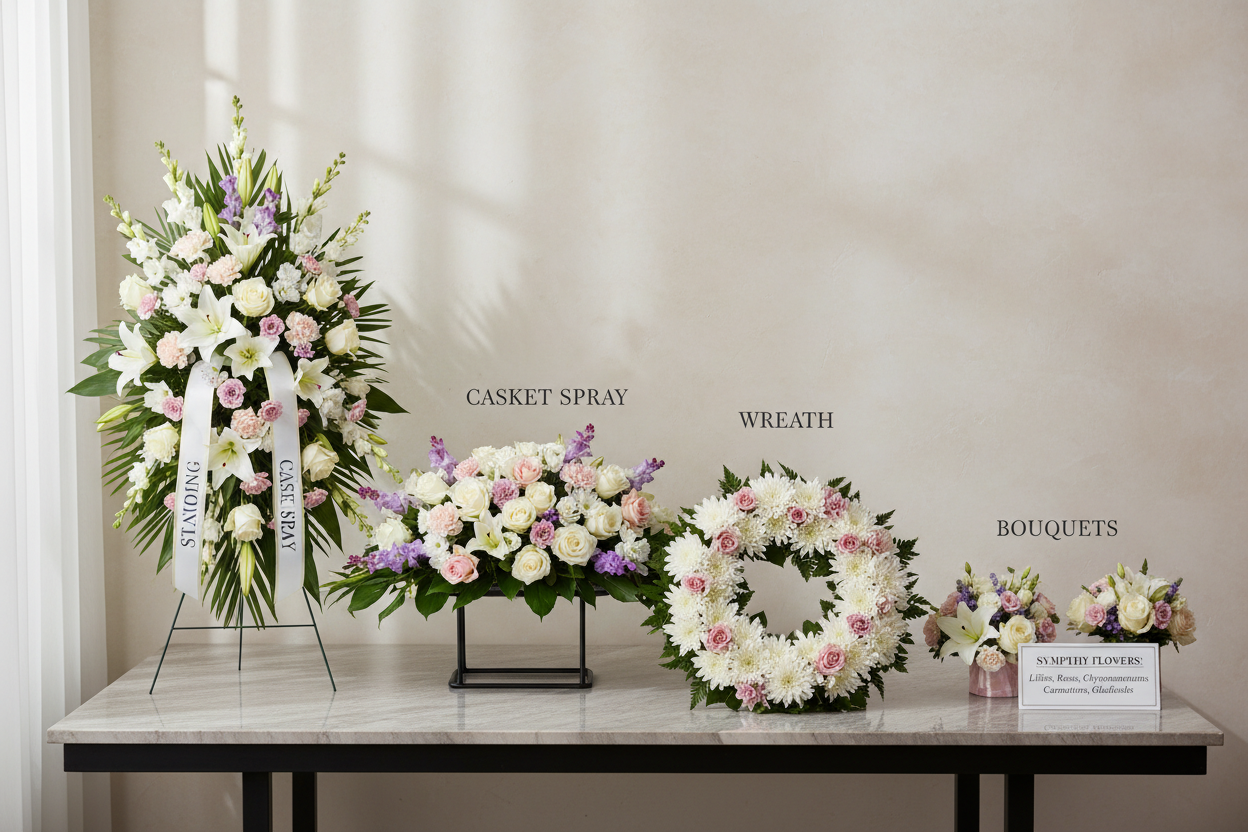 Funeral Flowers Etiquette: Types, Colours, and Arrangement Tips