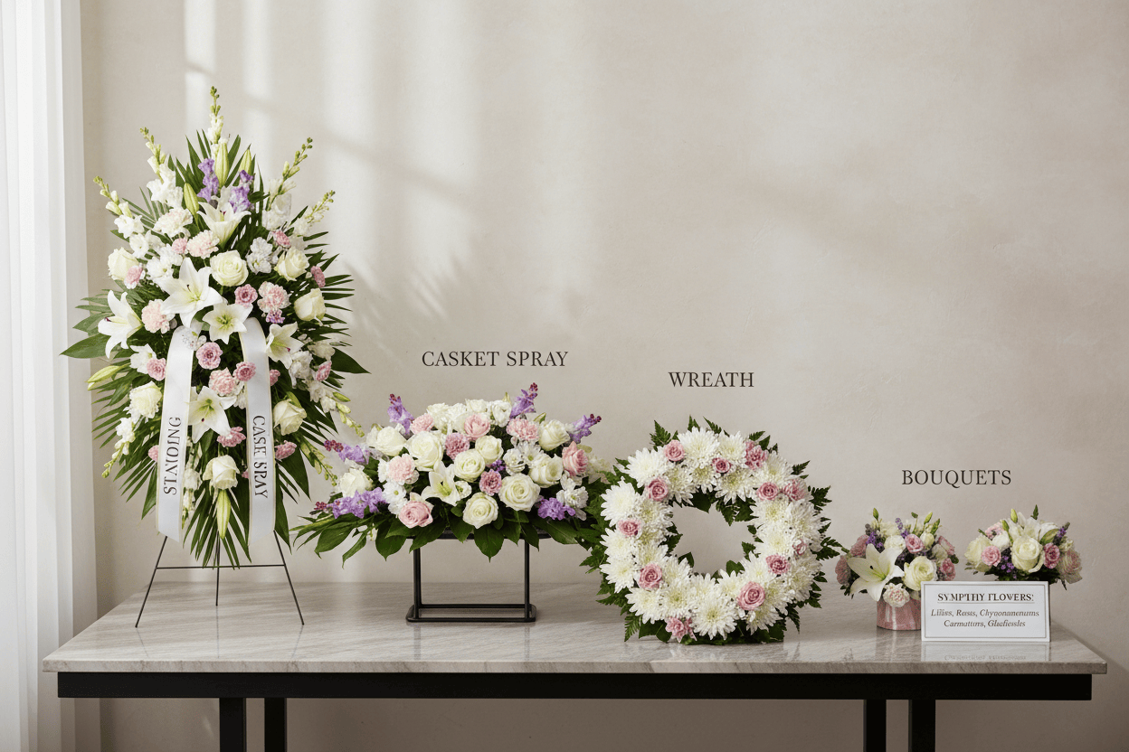 How to Choose the Right Flower Arrangement for a Burial Service