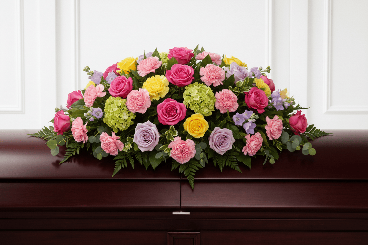 Single-Sided vs Double-Sided Casket Sprays: Choosing the Right Fit