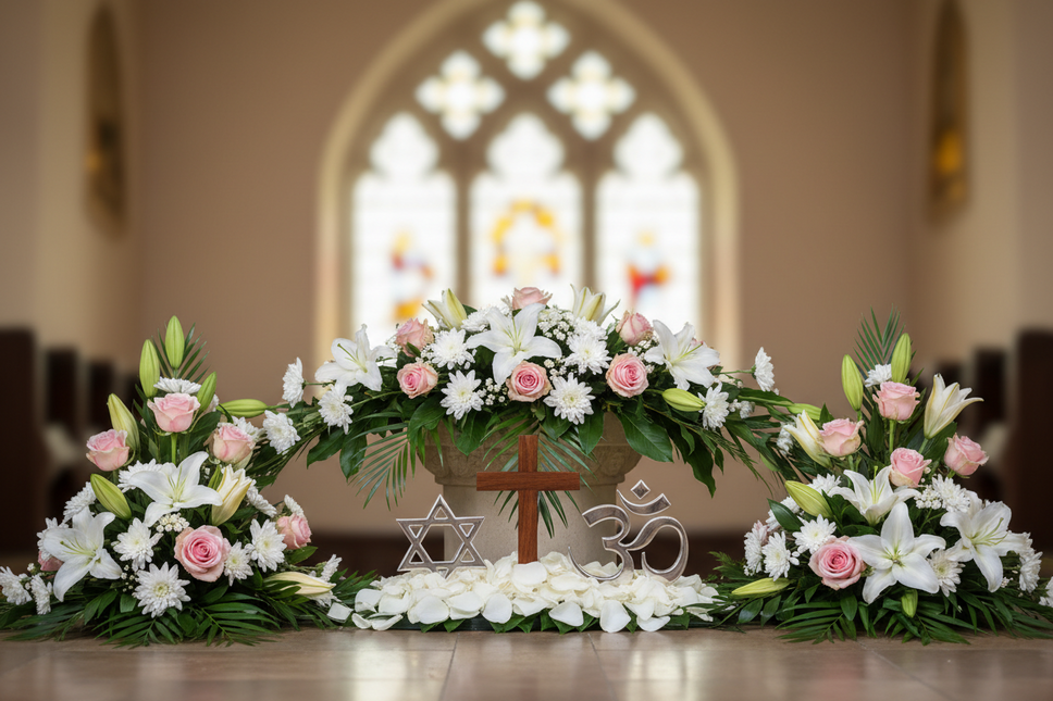 The Role of Flowers in Religious Funerals – Compassion Flowers