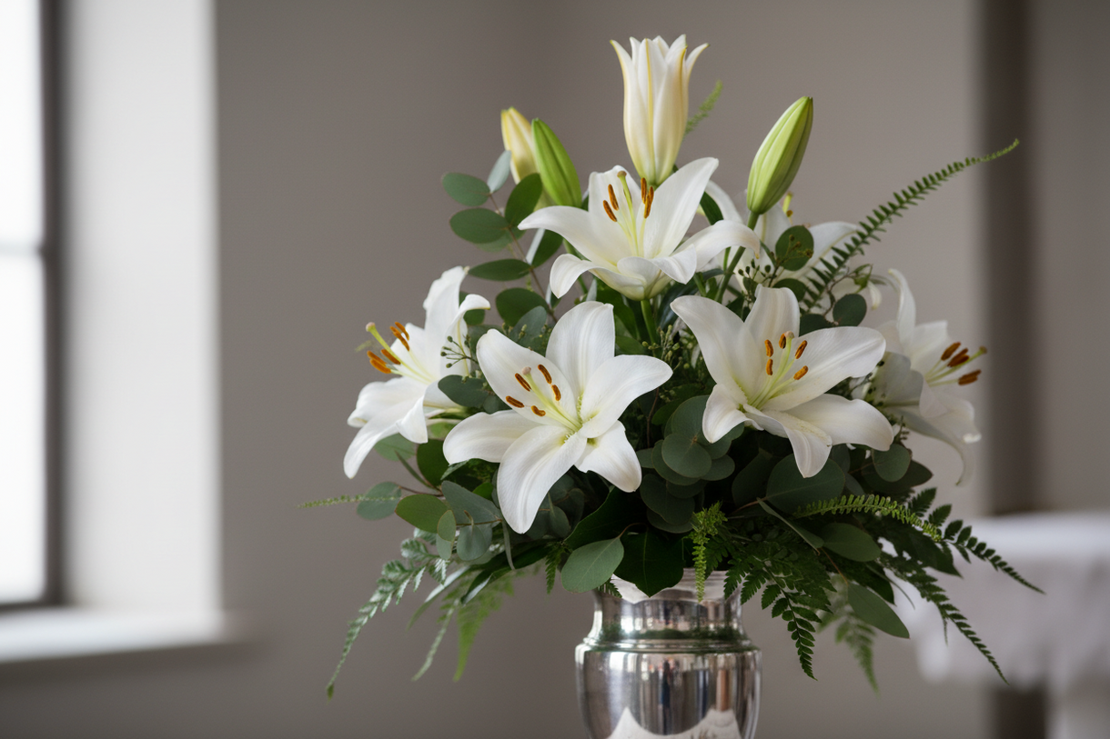Why Lilies Are the Most Popular Funeral Flower – Compassion Flowers