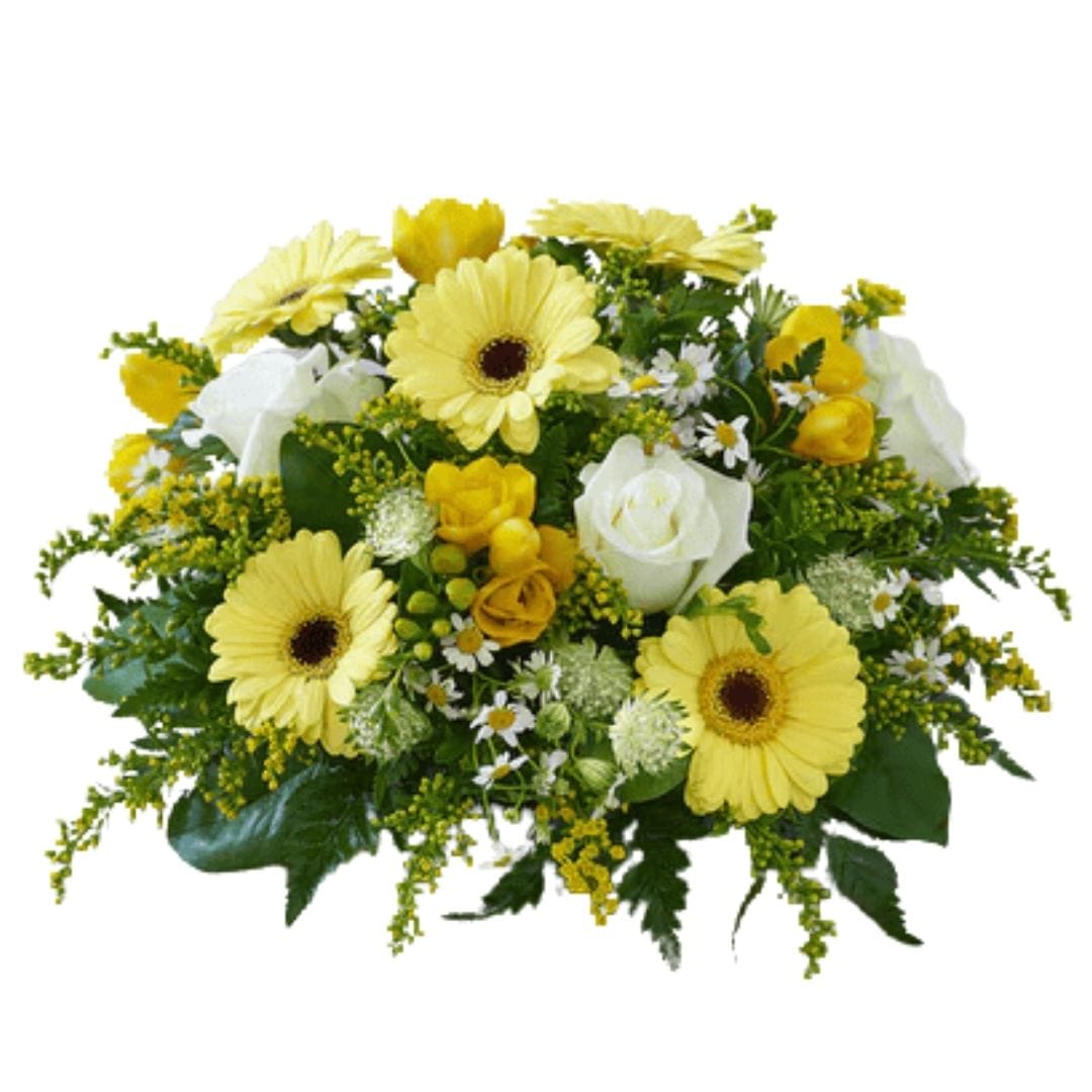 Classic Posy (White & Yellow)