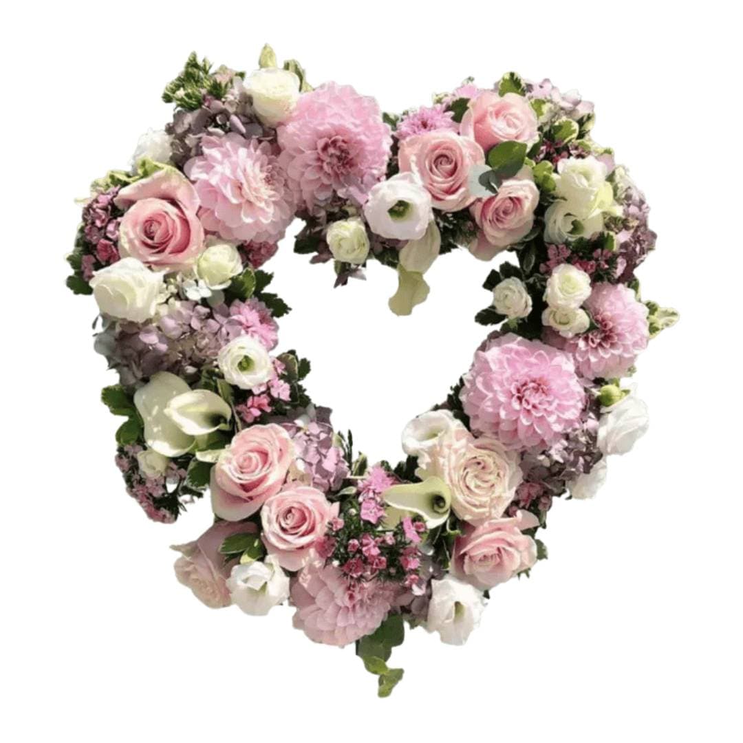 Heart (Blush Pink & White)