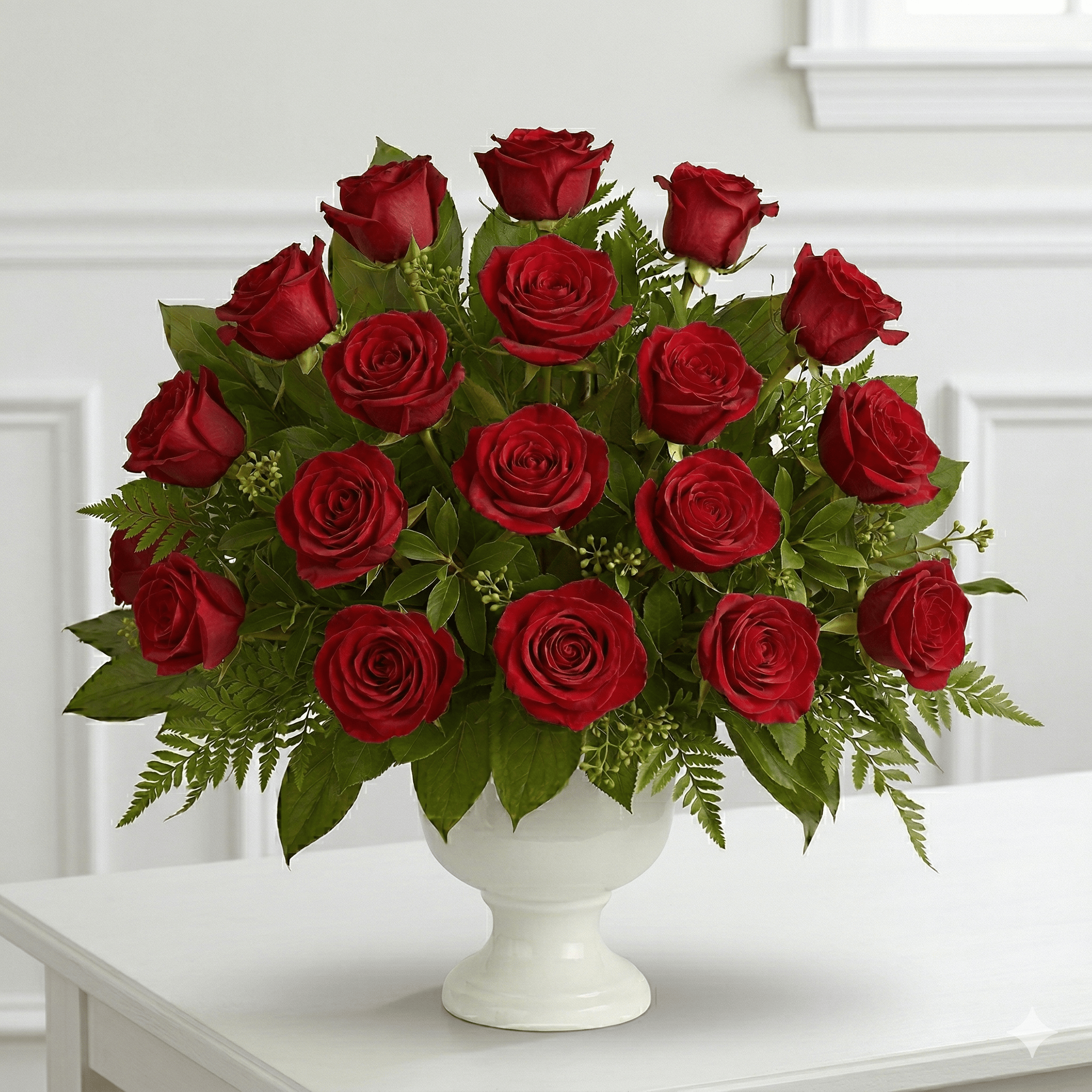 Urn Arrangement (Red Roses)