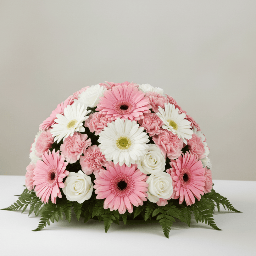 Classic Posy (Pink & White)
