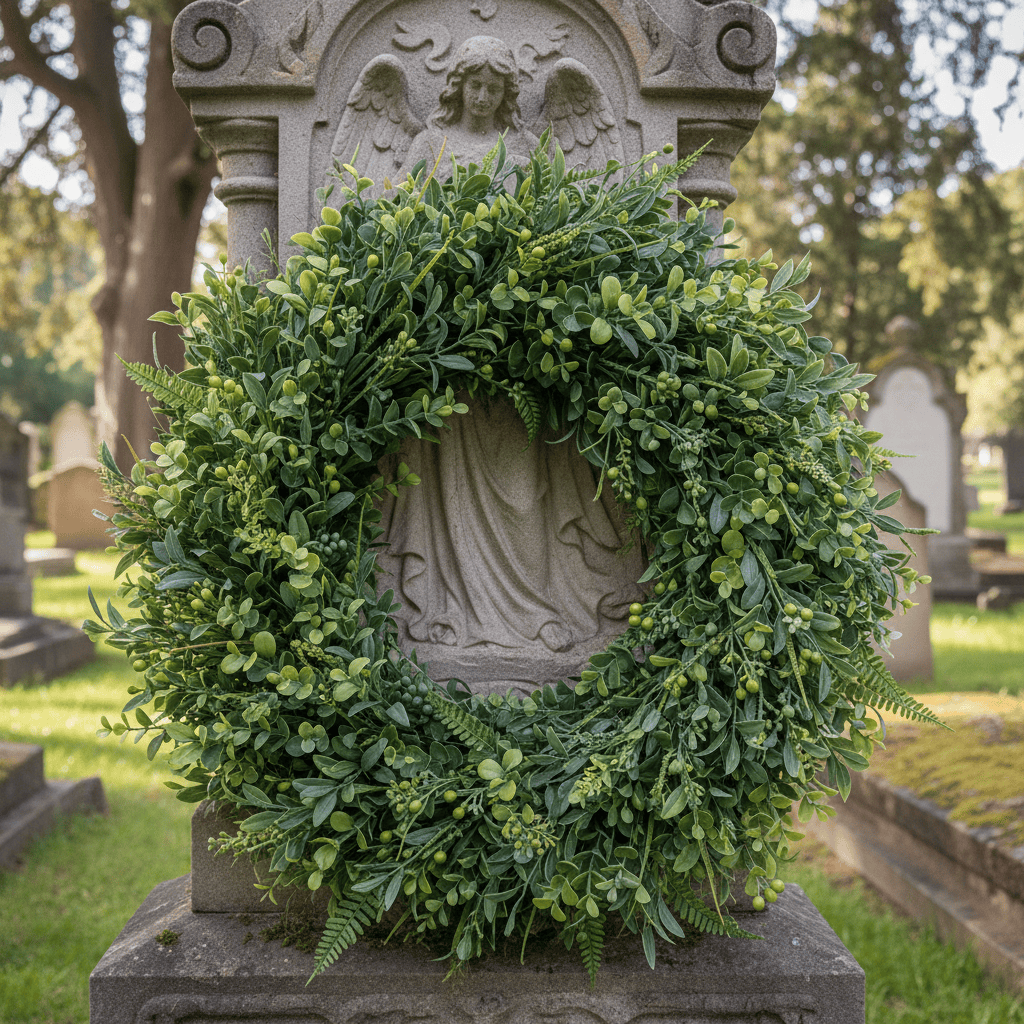 Green Artificial Wreath