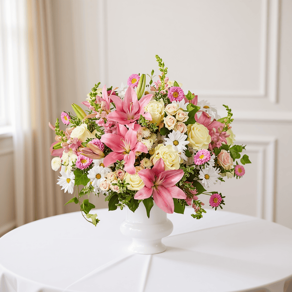 Arrangement (Pink & Cream)