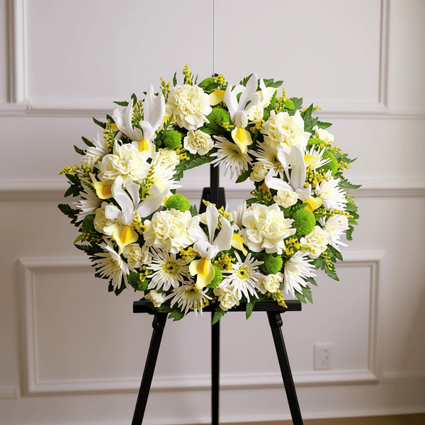 Wreath (Yellow & White)