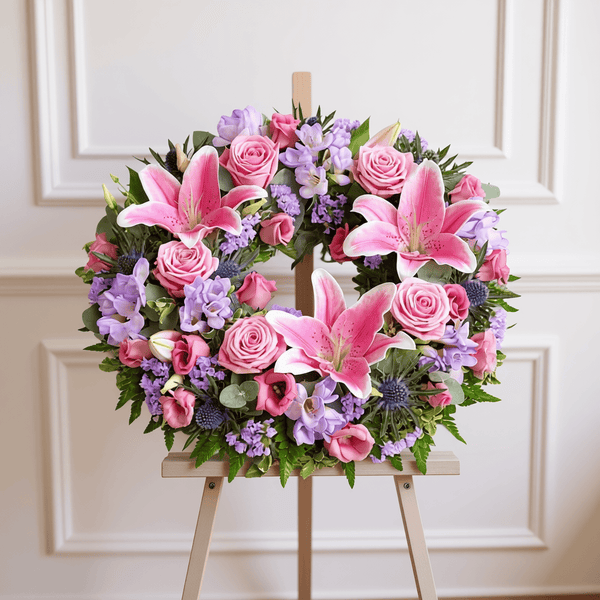 Wreath (Pink & Lilac)