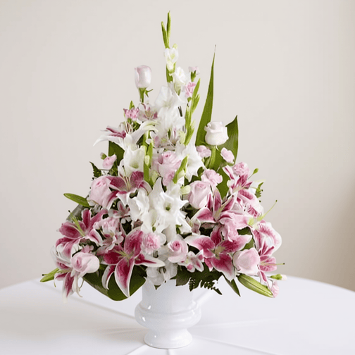 Arrangement (Pink & White)