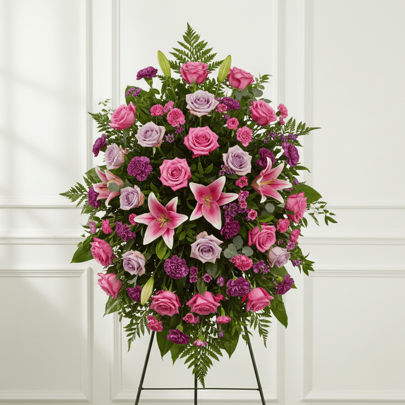 Standing Spray Pink Lavender