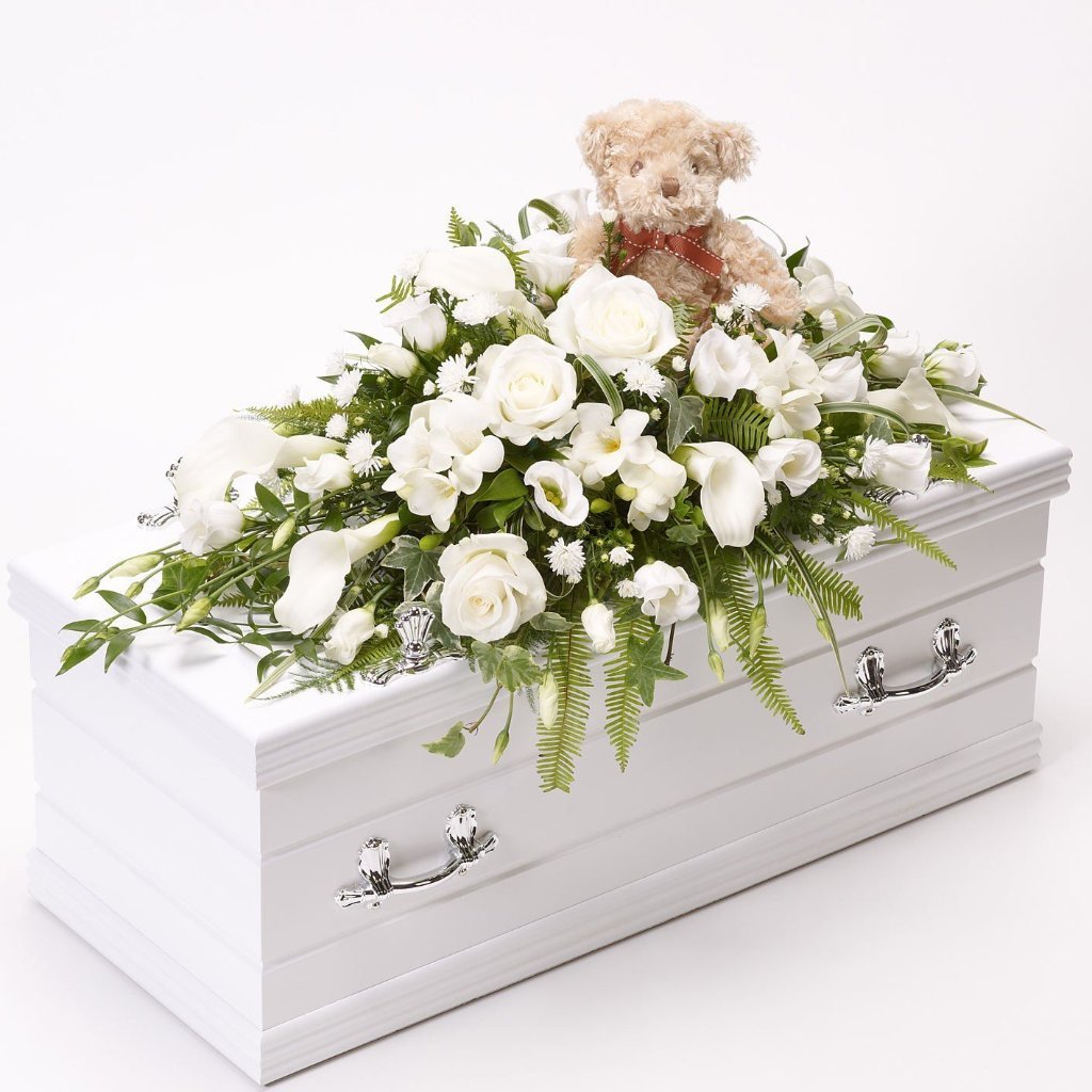 Children's Casket Spray (White)