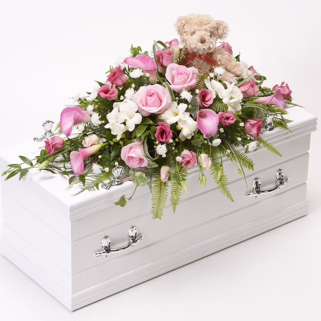 Children's Casket Spray (Pink)