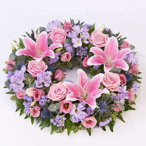 Wreath (Pink & Lilac)