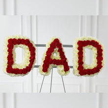 Load image into Gallery viewer, Dad Arrangement (White &amp; Red)