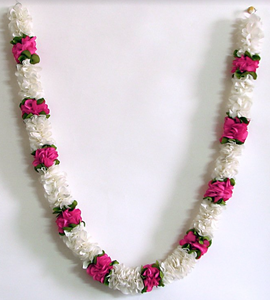 Garland: Carnations (Pink & White)