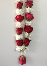 Load image into Gallery viewer, Garland: Roses &amp; Carnations (Red &amp; White)