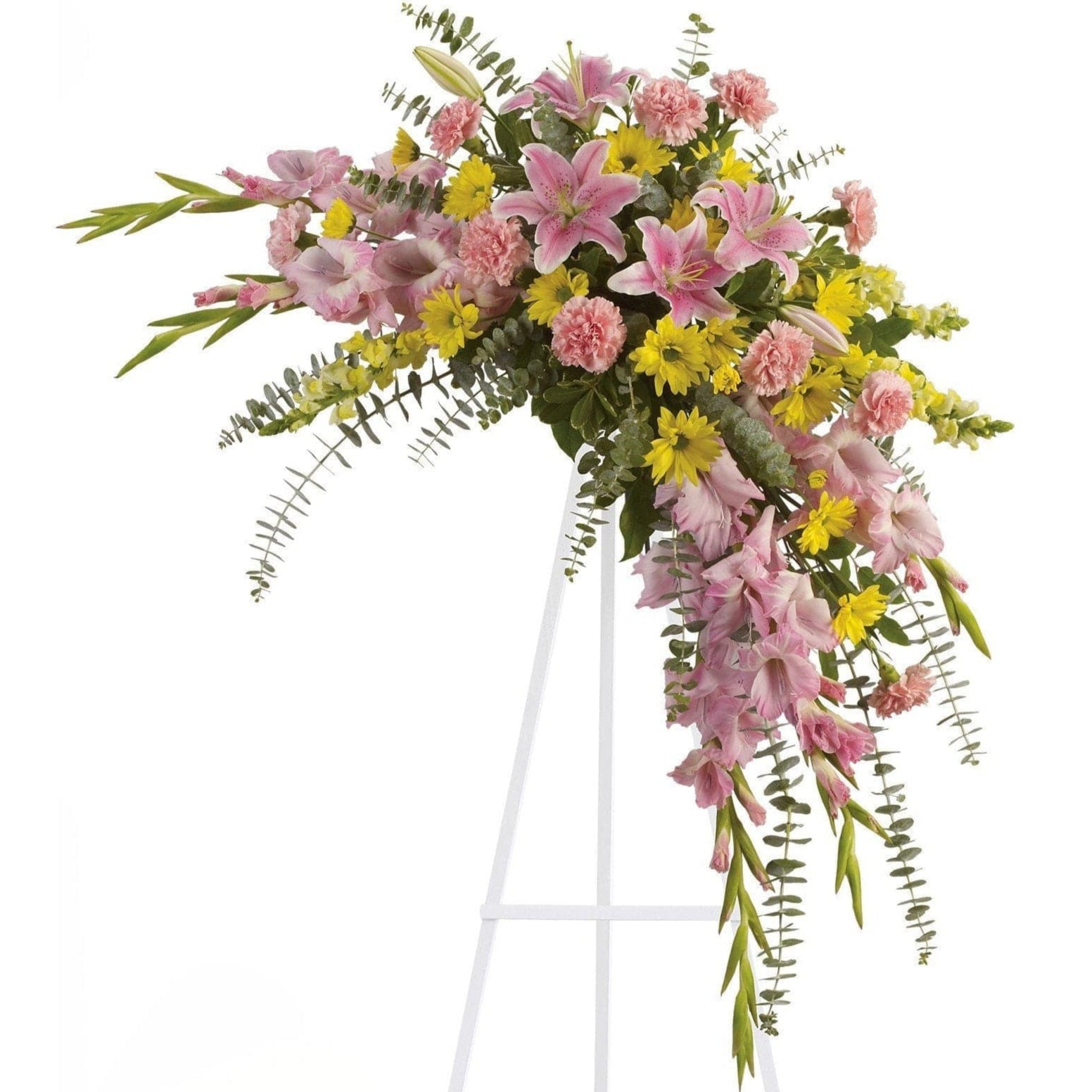 Standing Spray (Pink & Yellow)